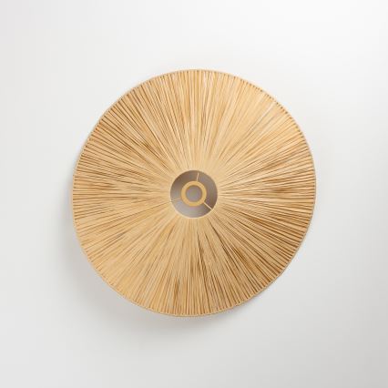 Brilagi - LED plafonski luster CERIA BOHO 1xE27/40W/230V prečnik 60 cm rafija/hrast