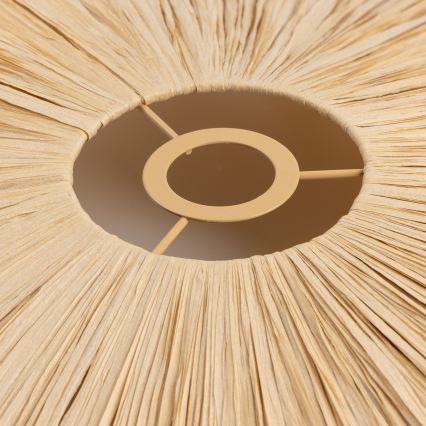 Brilagi - LED plafonski luster CERIA BOHO 1xE27/40W/230V prečnik 60 cm rafija/hrast