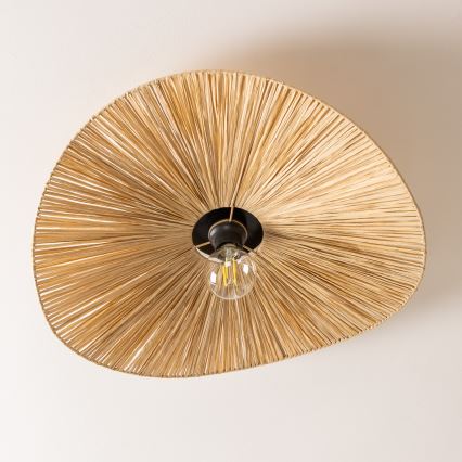 Brilagi - LED plafonski luster CERIA BOHO 1xE27/40W/230V, prečnik 60 cm, rafija