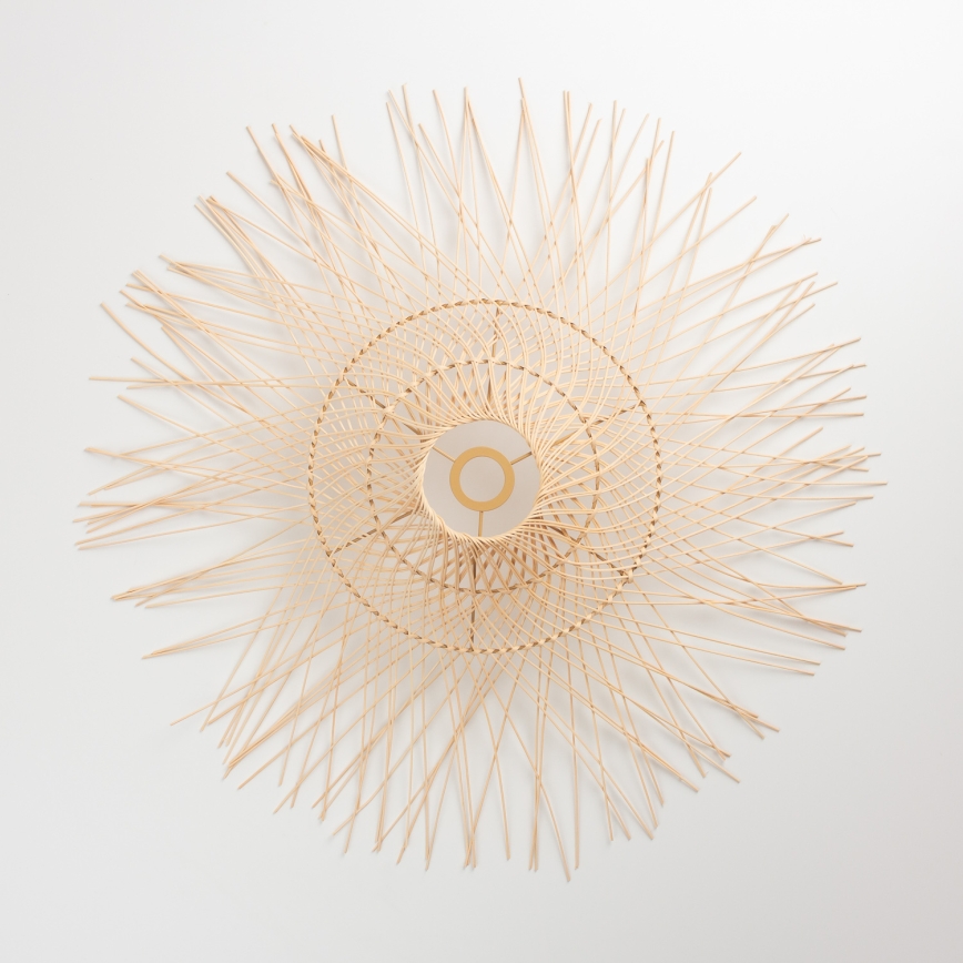 Brilagi - LED plafonski luster CERIA BOHO 1xE27/40W/230V, prečnik 70 cm, bambus/hrast