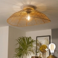 BRILAGI - LED plafonski luster CERIA BOHO 1xE27/40W/230V prečnik 70 cm braon/hrast