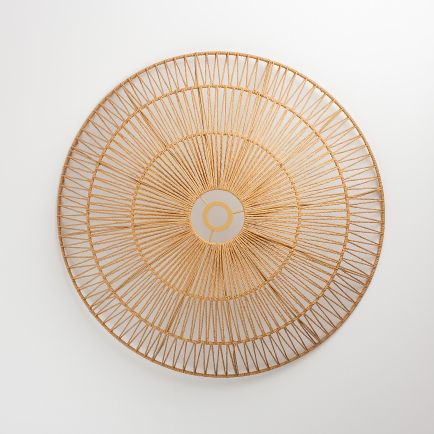 Brilagi - LED plafonski luster CERIA BOHO 1xE27/40W/230V prečnik 70 cm braon/hrast
