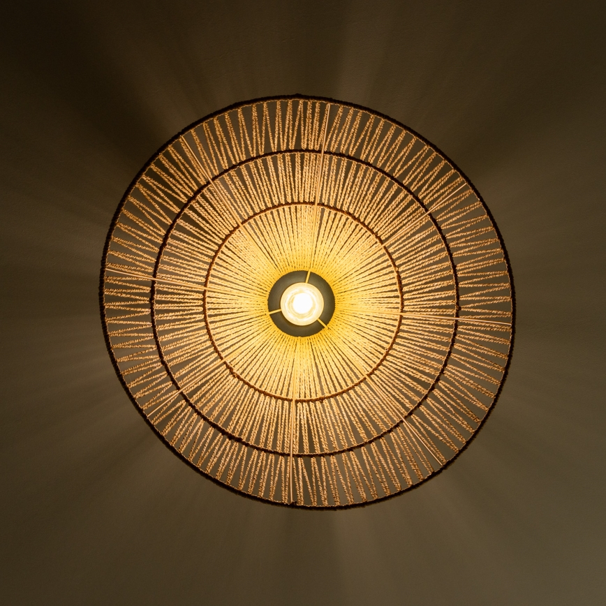 Brilagi - LED plafonski luster CERIA BOHO 1xE27/40W/230V prečnik 70 cm braon