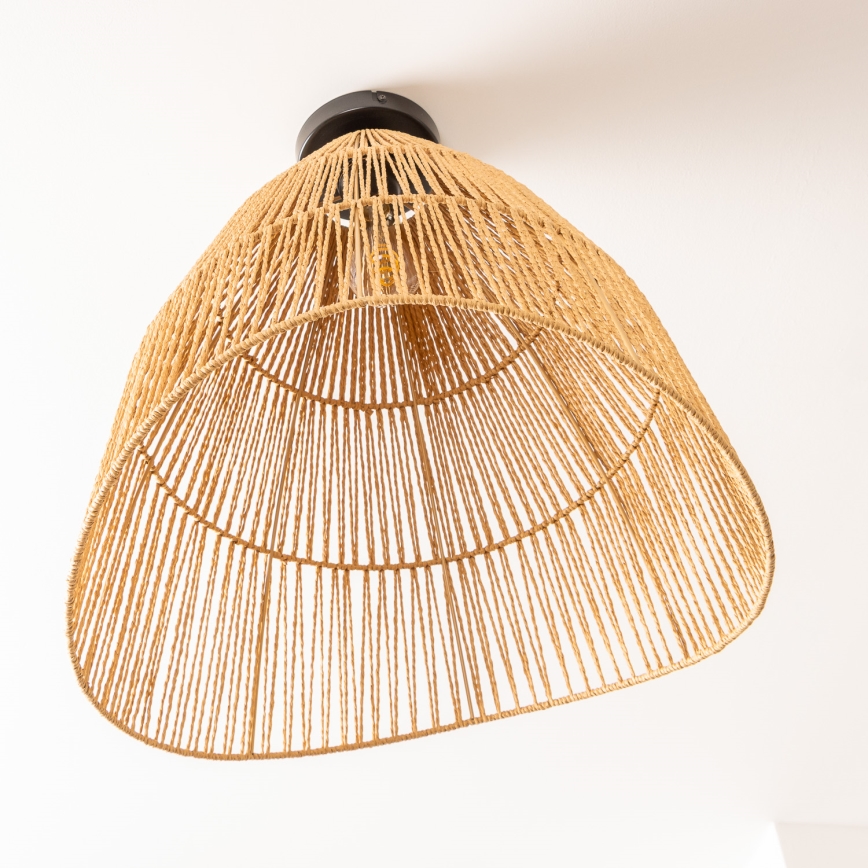 Brilagi - LED plafonski luster CERIA BOHO 1xE27/40W/230V prečnik 70 cm braon