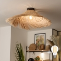 BRILAGI - LED plafonski luster CERIA BOHO 1xE27/40W/230V, prečnik 70 cm, ratan