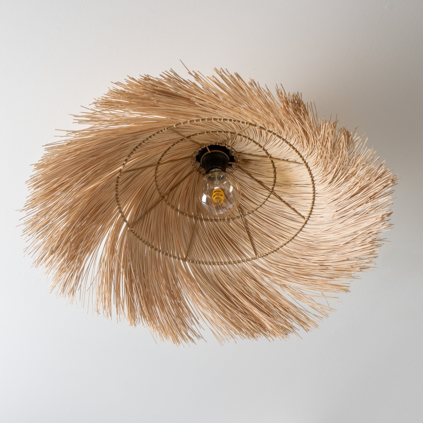 Brilagi - LED plafonski luster CERIA BOHO 1xE27/40W/230V, prečnik 70 cm, ratan