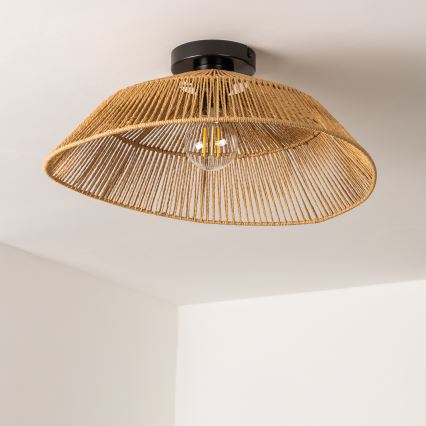 Brilagi - LED plafonski luster CERIA BOHO 1xE27/40W/230V prečnika 50 cm braon