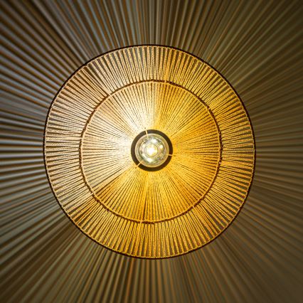 Brilagi - LED plafonski luster CERIA BOHO 1xE27/40W/230V prečnika 50 cm braon