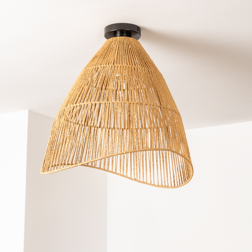 Brilagi - LED plafonski luster CERIA BOHO 1xE27/40W/230V prečnika 50 cm braon