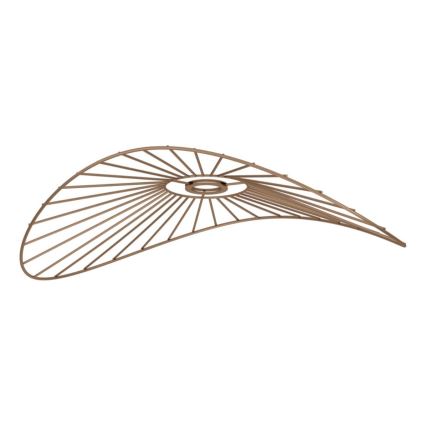 Brilagi - LED plafonski luster CERIA WIRE 1xE27/40W/230V 40x56 cm bronza/hrast