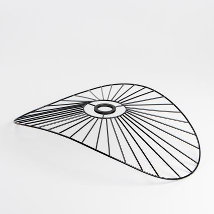 Brilagi - LED plafonski luster CERIA WIRE 1xE27/40W/230V 40x56 cm crna/hrast