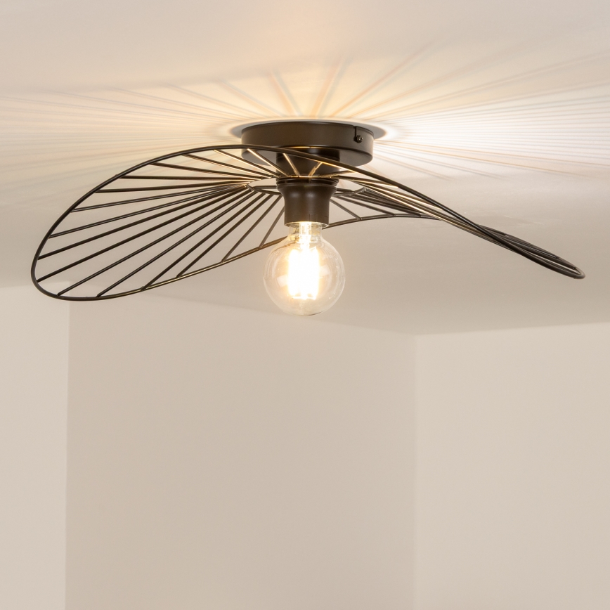 Brilagi - LED plafonski luster CERIA WIRE 1xE27/40W/230V 40x56 cm crni