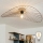 Brilagi - LED plafonski luster CERIA WIRE 1xE27/40W/230V 60x80 cm bronza/hrast