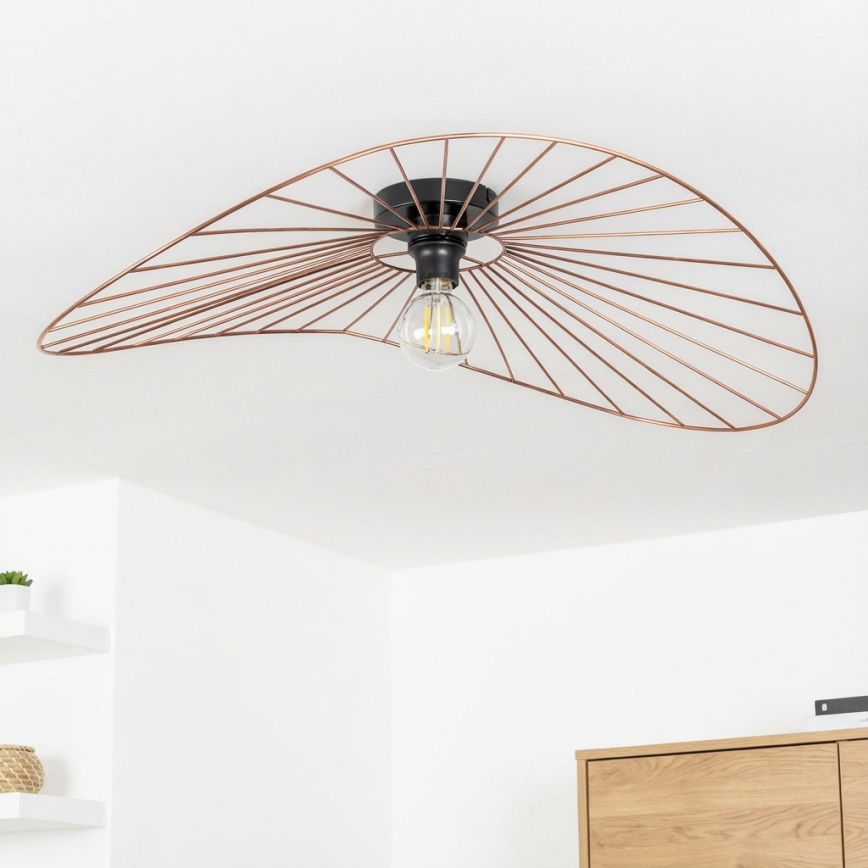 Brilagi - LED plafonski luster CERIA WIRE 1xE27/40W/230V 60x80 cm bronza