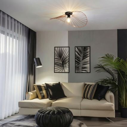 Brilagi - LED plafonski luster CERIA WIRE 1xE27/40W/230V 60x80 cm bronza