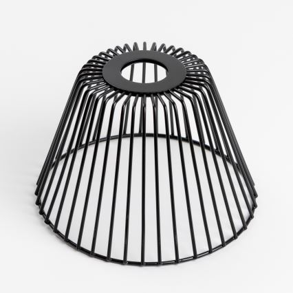 Brilagi - LED plafonski luster CERIA WIRE 1xE27/40W/230V prečnik 21 cm crna/hrast