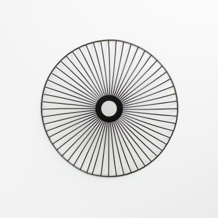 Brilagi - LED plafonski luster CERIA WIRE 1xE27/40W/230V prečnik 26 cm crna