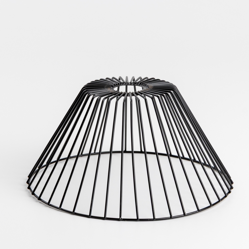 Brilagi - LED plafonski luster CERIA WIRE 1xE27/40W/230V prečnik 30 cm crna/hrast