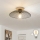 Brilagi - LED plafonski luster CERIA WIRE 1xE27/40W/230V prečnik 38 cm crna/hrast