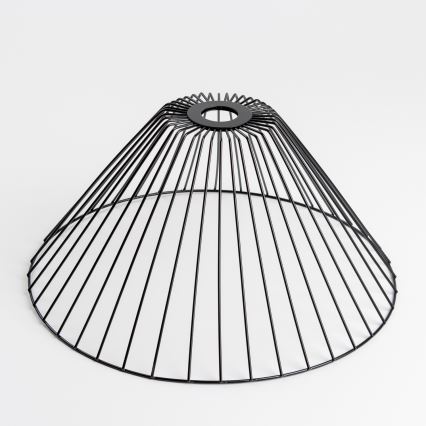 Brilagi - LED plafonski luster CERIA WIRE 1xE27/40W/230V prečnik 45 cm crna/hrast