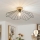 Brilagi - LED plafonski luster CERIA WIRE 1xE27/40W/230V prečnik 60 cm crna/hrast