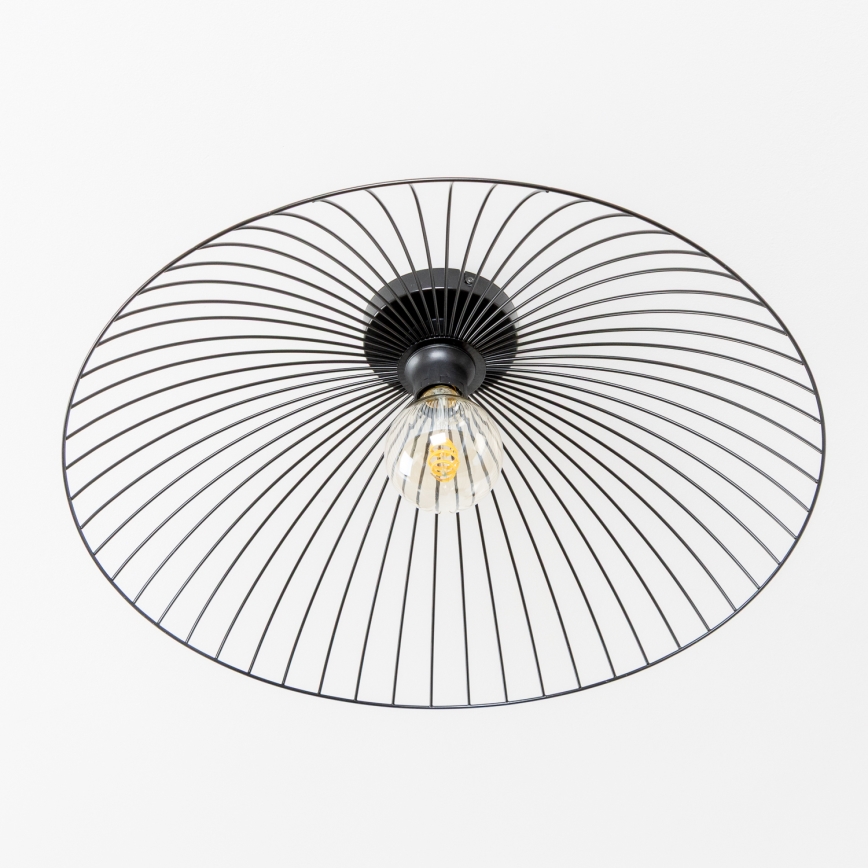 Brilagi - LED plafonski luster CERIA WIRE 1xE27/40W/230V, prečnik 60 cm, crna