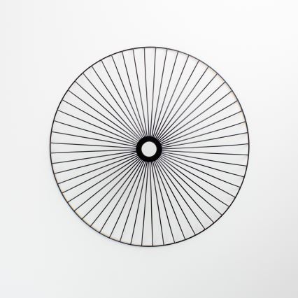 Brilagi - LED plafonski luster CERIA WIRE 1xE27/40W/230V, prečnik 60 cm, crna