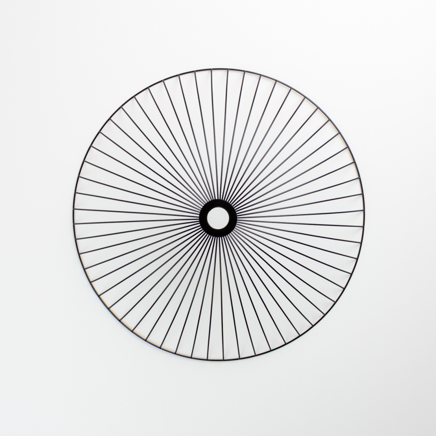 Brilagi - LED plafonski luster CERIA WIRE 1xE27/40W/230V, prečnik 60 cm, crna