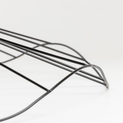 Brilagi - LED plafonski luster CERIA WIRE 1xE27/40W/230V prečnik 80 cm crna/hrast