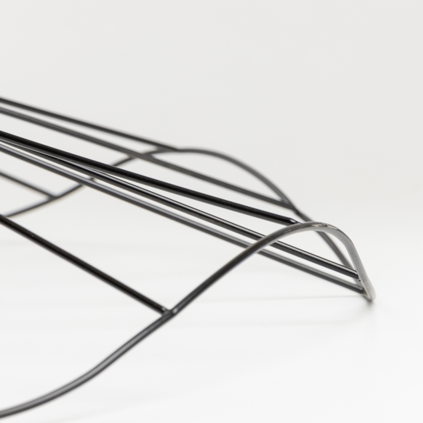 Brilagi - LED plafonski luster CERIA WIRE 1xE27/40W/230V prečnik 80 cm crna/hrast