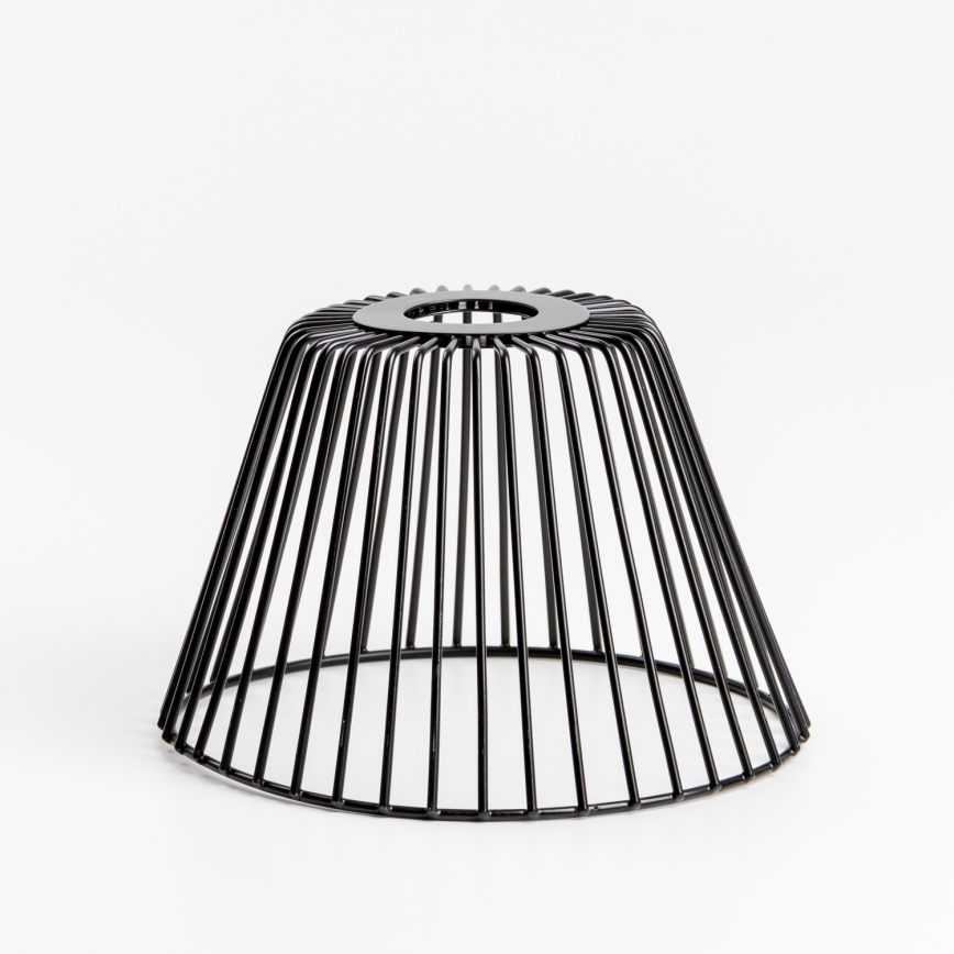 Brilagi - LED plafonski luster CERIA WIRE 1xE27/40W/230V prečnik 80 cm crna/hrast
