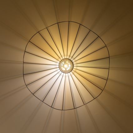 Brilagi - LED plafonski luster CERIA WIRE 1xE27/40W/230V prečnik 80 cm crni