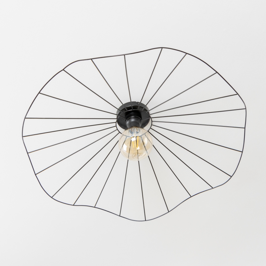 Brilagi - LED plafonski luster CERIA WIRE 1xE27/40W/230V prečnik 80 cm crni
