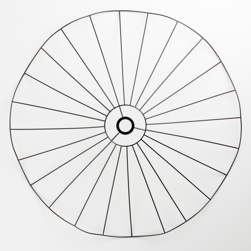 Brilagi - LED plafonski luster CERIA WIRE 1xE27/40W/230V prečnik 80 cm crni