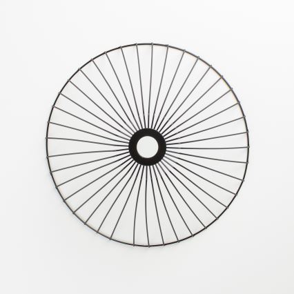 Brilagi - LED plafonski luster CERIA WIRE 1xE27/40W/230V Ø 45 cm crna