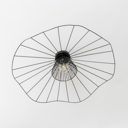 Brilagi - LED plafonski luster CERIA WIRE 1xE27/40W/230V Ø 80 cm crna