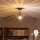 Brilagi - LED plafonski luster CERIA WIRE 1xE27/60W/230V prečnik 80 cm crna