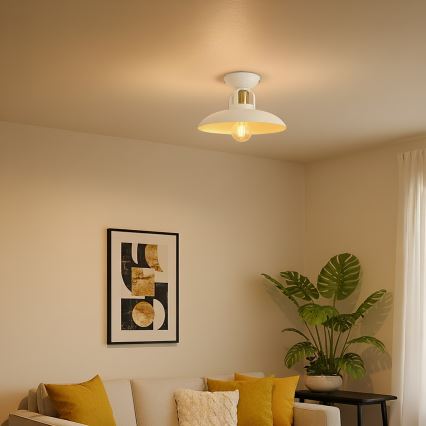 Brilagi - LED Plafonski luster FLAMENGO 1xE27/60W/230V bela