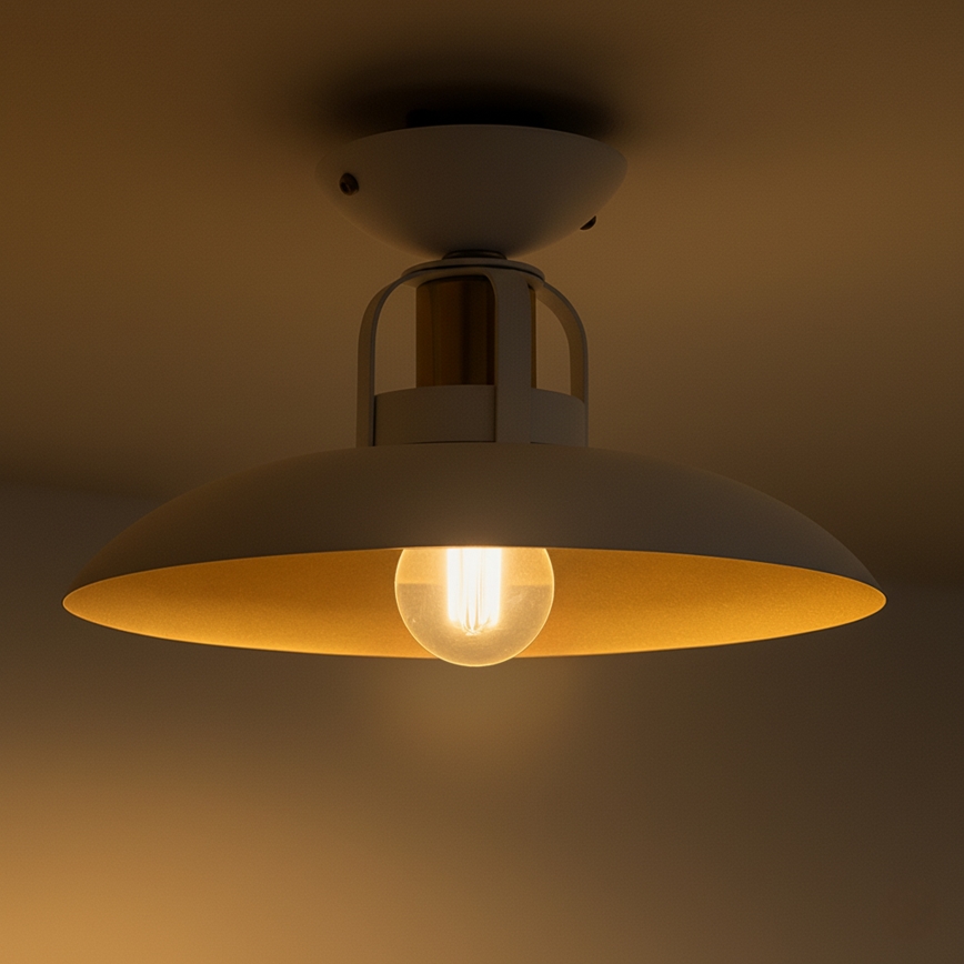 Brilagi - LED Plafonski luster FLAMENGO 1xE27/60W/230V bela