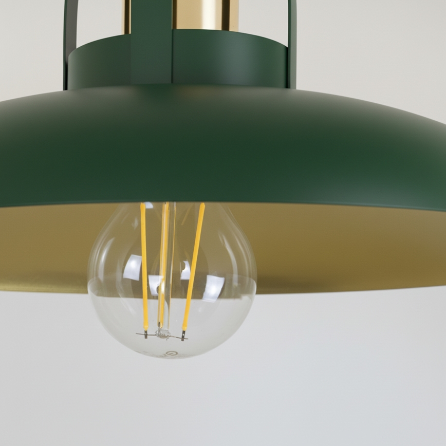 Brilagi - LED Plafonski luster FLAMENGO 1xE27/60W/230V, zelene boje