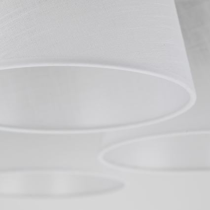 BRILAGI - LED plafonski luster LATTE 5xE27/15W/230V borovina/bela