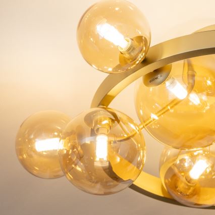 Brilagi - LED plafonski luster MILLA 10xG9/3W/230V zlatni