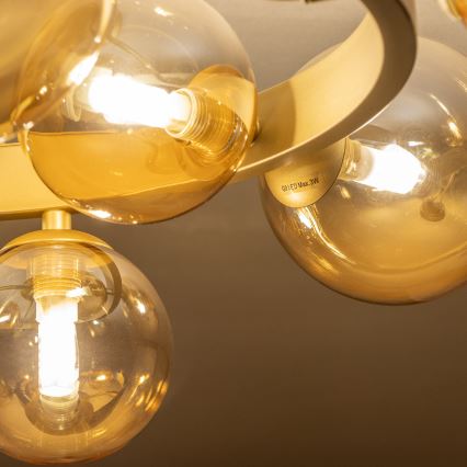 Brilagi - LED plafonski luster MILLA 10xG9/3W/230V zlatni