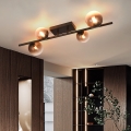 Brilagi - LED plafonski luster MILLA 4xG9/3W/230V braon/dimljeno braon