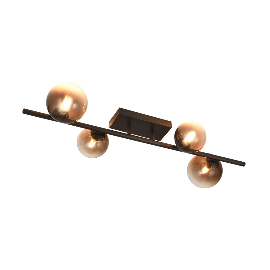 Brilagi - LED plafonski luster MILLA 4xG9/3W/230V braon/dimljeno braon