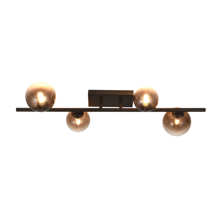 Brilagi - LED plafonski luster MILLA 4xG9/3W/230V braon/dimljeno braon