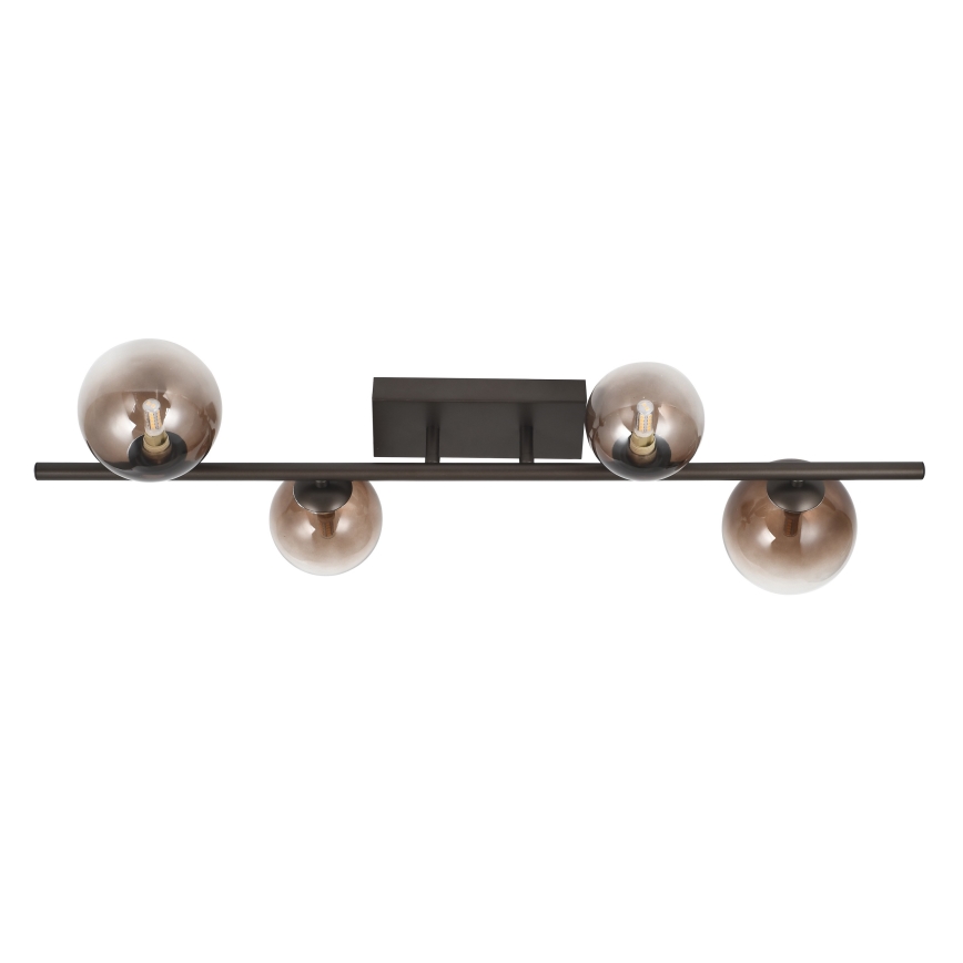 Brilagi - LED plafonski luster MILLA 4xG9/3W/230V braon/dimljeno braon