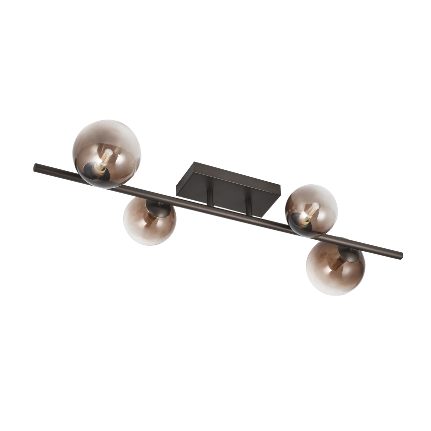 Brilagi - LED plafonski luster MILLA 4xG9/3W/230V braon/dimljeno braon