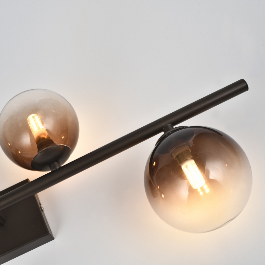 Brilagi - LED plafonski luster MILLA 4xG9/3W/230V braon/dimljeno braon