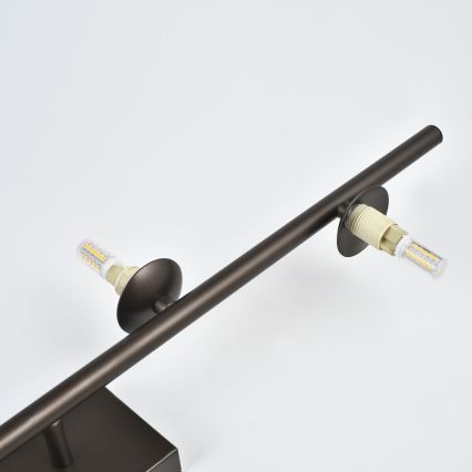 Brilagi - LED plafonski luster MILLA 4xG9/3W/230V braon/dimljeno braon